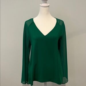 Green Women's Top medium
